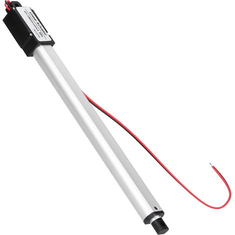 Actionneur linéaire 12 V 150 mm avec interrupteur de fin de course interne, réduction du bruit et protection contre les courts-circuits. Mini actionneur linéaire électrique 15 mm/s - 50 N. (1/5)
