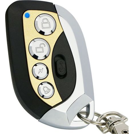 Lot de 2 Contrleur automatique argenté, réplicateur de contrle 433 MHz, contrleur métallique pour porte de garage, rideau électrique (1/4)