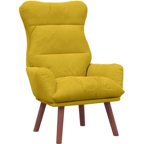 Maison Exclusive - Sessel Gelb 69 x 74 x 93 cm Samt (1/5)
