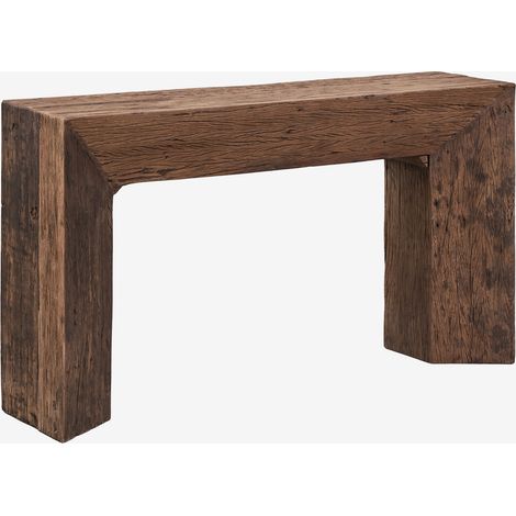 Consolle ingresso 150x35 cm in legno riciclato Juvira SKLUM            