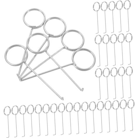 Lot de 10 crochets de levage en acier inoxydable pour (1/5)