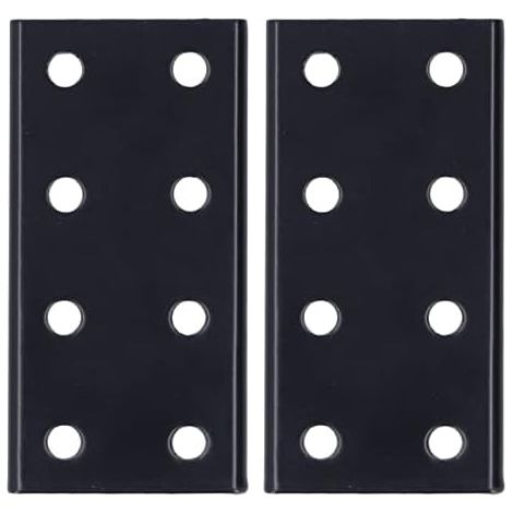 Lot de 2 plaques d'assemblage à 8 trous, réparation plates en (1/5)