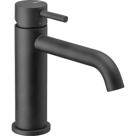 Miscelatore lavabo con scarico nero opaco Vema MAIRA V27010