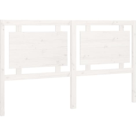Maison Exclusive - Cabecero de cama madera maciza de pino blanco