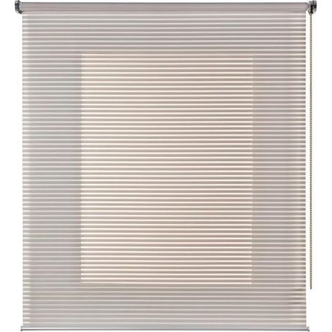 STOR PLANET TENDA A RULLO TRANSLUCIDASERIE ROLL-UP SCENE 80X 180CM STRISCE GRIGIE RE2752