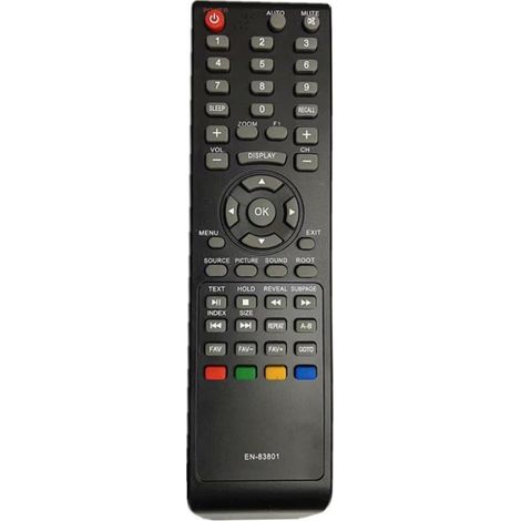 TéLéCommande de Remplacement EN 83801 pour Hisense LCD LED TV HDTV TéLéCommande EN83801 (1/4)