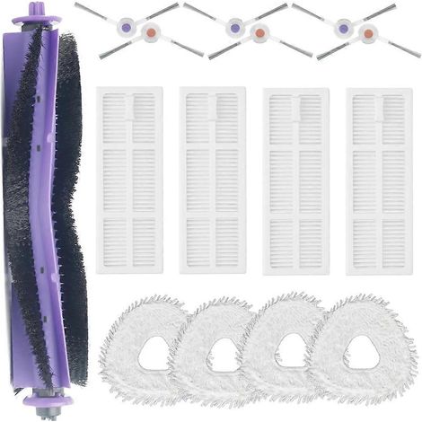 Filtre pour aspirateur brosse pour aspirateur Filtre de brosse pour aspirateur filtre de Freo Robot Aspirateur Spare Accessoires Kit Main Side Brosse HEPA Filtre Serpillière Pads (1/5)