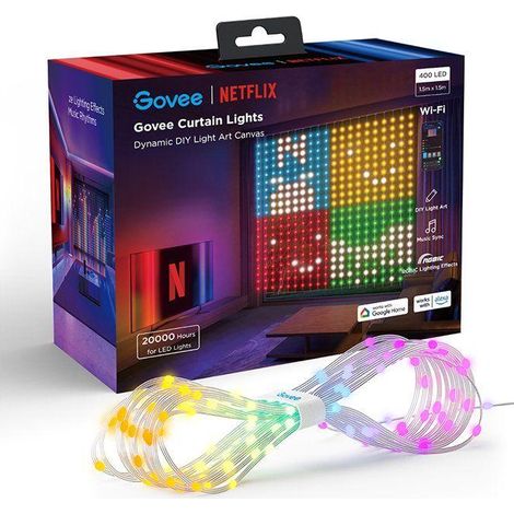Govee H70BC luce per tenda multicolore 1,5 metri