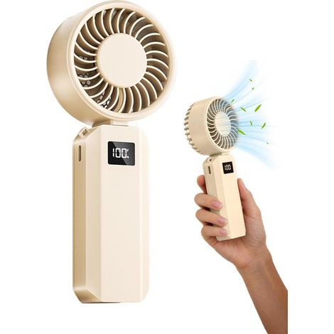 Ventilateur À Main Appareil De Refroidissement Rechargeable 6 (1/5)