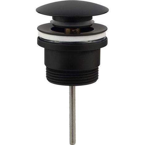 LLAVISAN L173914 Válvula Clic Clac De Lavabo Negro Mate - ref: L173914