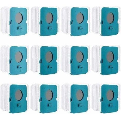 Set di 12 sacchetti per la polvere Clean Station per aspirapolvere Samsung Bespoke Jet VCA-ADB95, XU, VS20A95923W, sacchetti di ricambio per aspirapolvere, sacchetti per aspirapolvere, accessori per a
