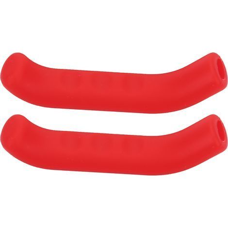 Fahrradbremshebelüberzug, 5 Farben, Silikongriffe, rutschfest und wasserdicht (rot) (1/5)