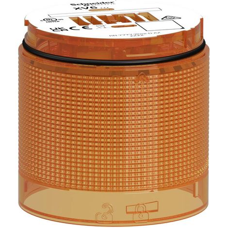Elemento luminoso Ø60 LED fisso 24V arancione Harmony XV6 - XV6C25 (1/5)