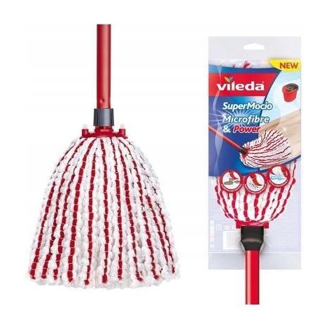Vileda Mikrofaser- & Power-String-Mopp mit Stiel (1/3)