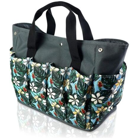 Sac à Outils de Jardin pour Outil de Jardin - Sac à Outils de Jardin Polyvalent, Sac de Rangement pour Outils de Jardin Oxford imperméable avec 10 Petites Poches (1/5)