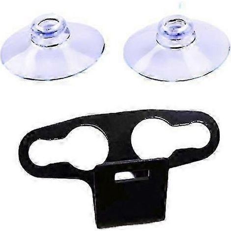 Support à ventouse pour pare-brise de voiture, support de suspension en plastique pour radar avec berceau compatible avec systèmes de navigation de véhicule (1/3)