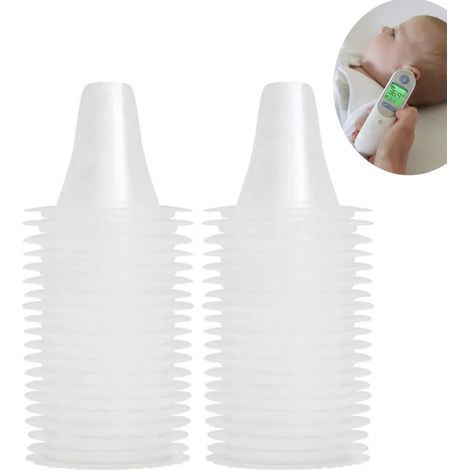 200 Ersatzschutzkappen für alle Braun Thermoscan Ohrthermometer (inkl Braun Thermoscan 7)  Ohr Fieberthermometer  Ohrenthermometer