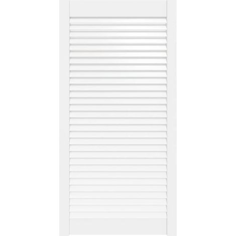 Maison Exclusive - Anta a Lamelle Bianca 99,3x49,4 cm in Legno di Pino