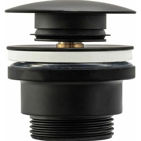 DESAGÜE UNIVERSAL PARA LAVABO REA NEGRO CLICK-CLACK (1/3)