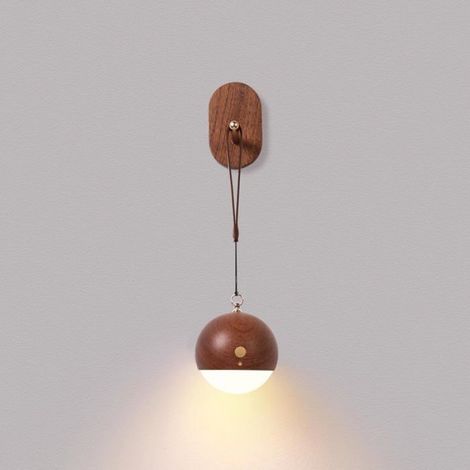 Lampe de chevet intelligente Beechwood 1W avec commande vocale, chargement USB, veilleuse, applique murale, fixation mur (1/5)