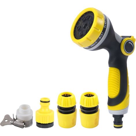 Hochdruck-Wasserpistole für die Autowäsche, Autowasch-Reinigungspistole, verstellbare Wasser-/Schaumpistole (1/5)