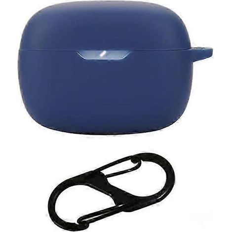Étui en silicone pour écouteurs JBL Wave Beam 2, bleu foncé (1/5)