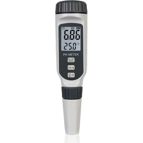 Medidor de pH digital, acidómetro para acuarios profesionales, medidor de pH portátil tipo bolígrafo, analizador de calidad del agua, medidor de acidez pH818, mide pH818 para agua doméstica, hidroponí (1/5)