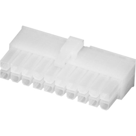 BeMatik - 0039012200 2x10 MOLEX Connecteur d"alimentation Pin (Boîtier mâle) (1/2)