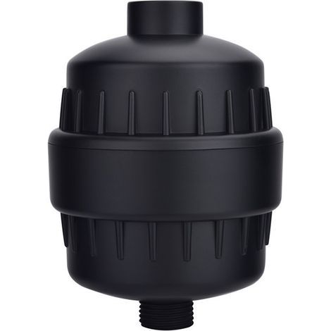 Schwarzer 10- bis 15-lagiger Filter für Duschköpfe und Badewannen, Wasserreiniger, Wasserfilter und Filter zur Entfernung von Restchlor. (1/5)