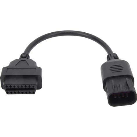 Adaptateur diagnostic OBD2 vers 8 broches, connexion stable, remplacement pour Polaris ATV Slingshot. (1/5)
