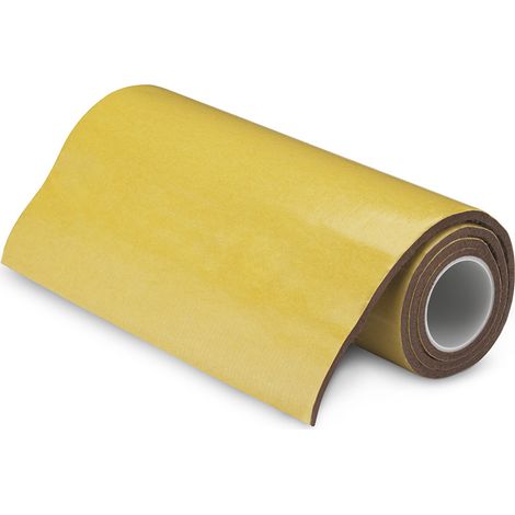 Pack 1 fieltro marron sintetico adhesivo 200x500mm plasfix inofix (1/2)