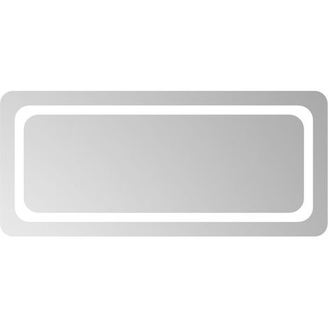 Miroir à LED de salle de bain Miroir Élégant - 90x40 cm -77809 (1/5)