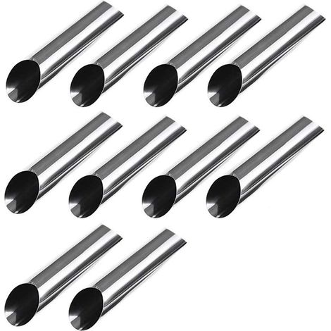 Cannoli Tube - Stainless Steel Tubular Pastry Mold - For Cannoli, Croissant Shells, Danish Pastries - 1 Piece