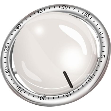 Minuteur De Cuisine Mécanique Minuterie De Cuisson Manuelle sans Pile Couleur Crème Et (1/4)