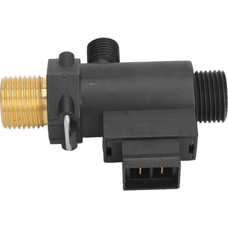 Wasserdurchflusssensor aus Zinklegierung mit Druckbegrenzungsventil für intelligente Wandheizkessel (1/5)