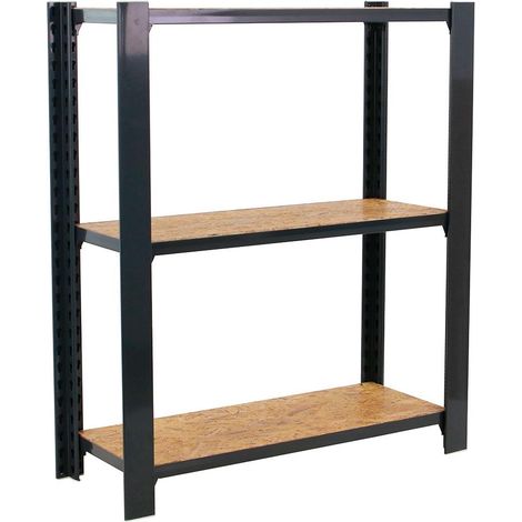Officlick OFFICLICK 3/300 Regal anthrazit 3 Ebenen