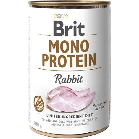 BRIT NOURRITURE HUMIDE LAPIN 400 G S9111159