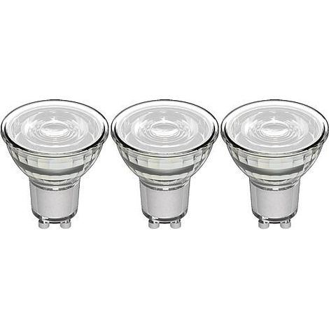 LED SMD Bulb - Spot MR16 GU10 4W 345lm 4000K Clear 36° - 3-pack