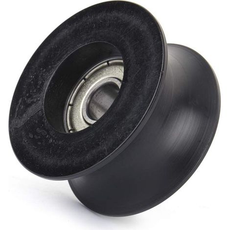 Poulie À Rainure En U - 8 mm × 40 mm × 20,5 mm - Pour Équipements Mécaniques Portes Et Fenêtres - Lot De 2 (1/5)