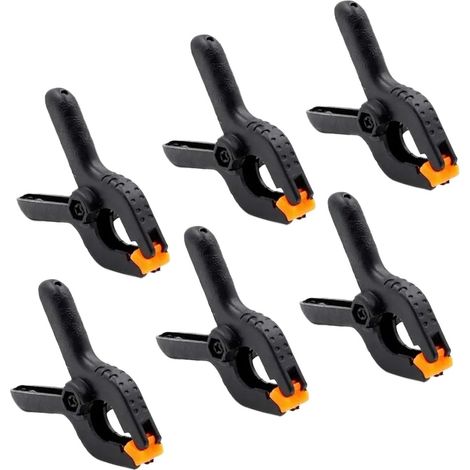 Support ressort 10 pièces 2" nylon, pour balai et menuiserie (1/5)
