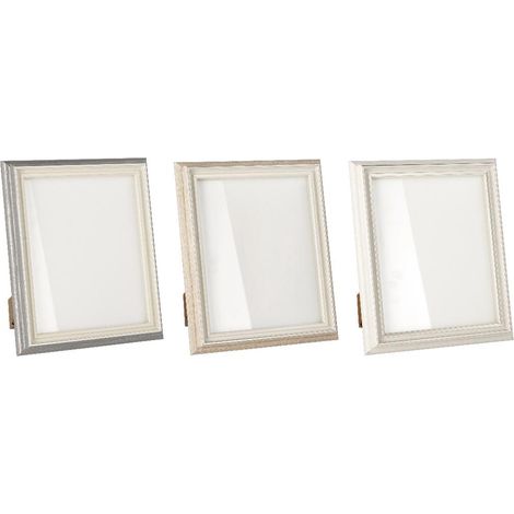 1 Pezzo Cornice Portafoto da Appoggio in Polistirene Carla 20 x 25 cm 3 Colori (1/3)