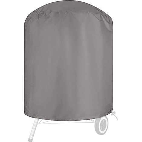 Housse De Grill - Tissu Oxford Étanche Et Anti-Poussière - Pour Grill À Charbon En Forme De Cuvette - 61x61x72 cm Et 76x76x91 cm - 1 Pièce (1/5)