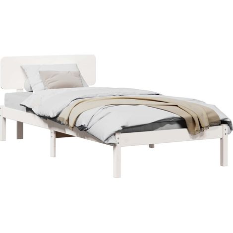 Maison Exclusive - Estructura de cama 100 x 200 cm Madera de pino (1/5)