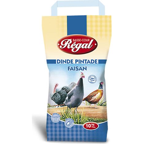 Aliment Dinde Pintade Faisan Regal 8kg Regal