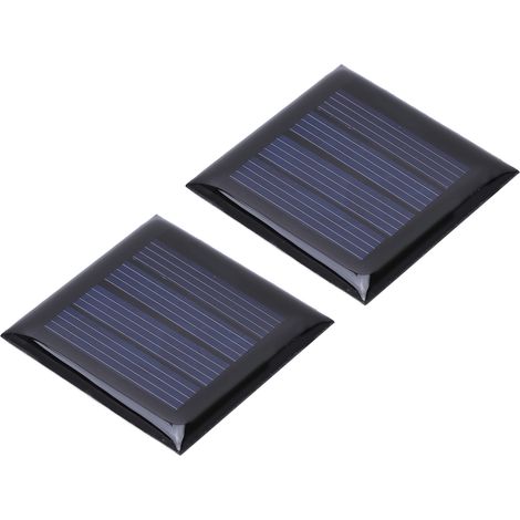Miniatur-Solarpaneele (2 V, 210 mA) mit 40 x 40 mm großen Photovoltaikzellen für den Bau von elektrischem Spielzeug und zum Aufladen (1/5)