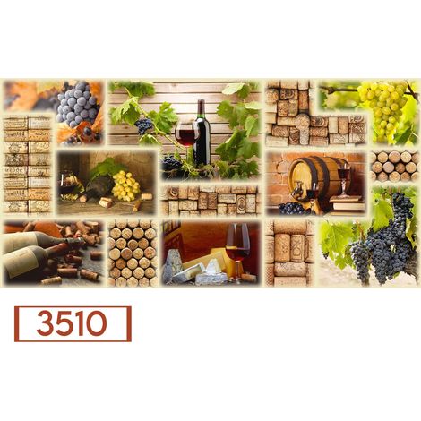 Pannelli 3D Rivestimento a parete in PVC effetto pietra, mosaico, legno Realistici e isolanti.-3510 (mis.960x480mm) (1/2)