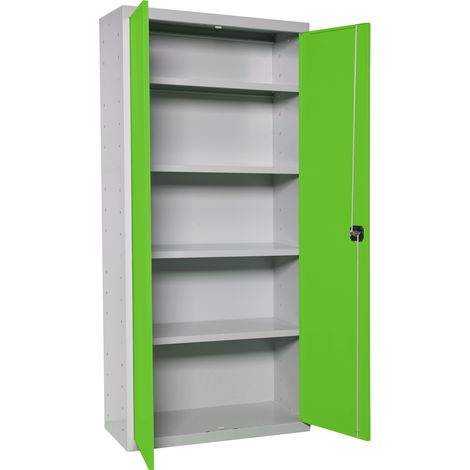 Simonrack Armadio metallico grigio e verde 1800x600x400 mm