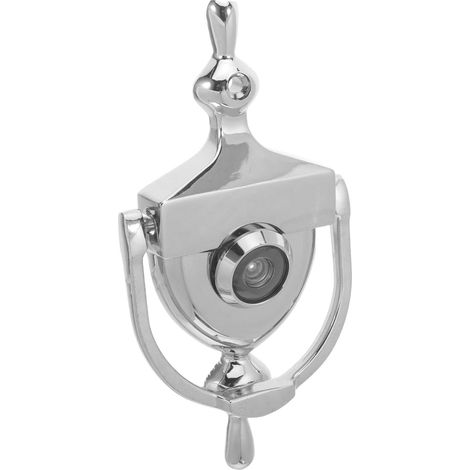 Heurtoir de porte en alliage zinc Healeved, angle d'ouverture 180° et double couronne dissimulée, (1/5)