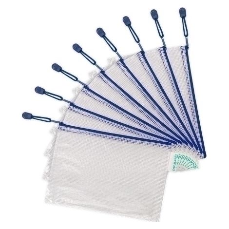 DOSSIER SOBRE TARIFOLD CREM.PVC A5 P/8 A - Pack de 5 unidades