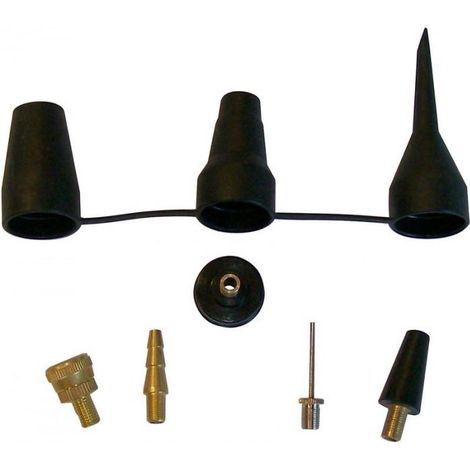 Accessoires pneumatiques 8 pièces - Adaptateurs